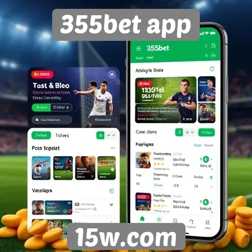 Análise das funcionalidades do aplicativo 355bet