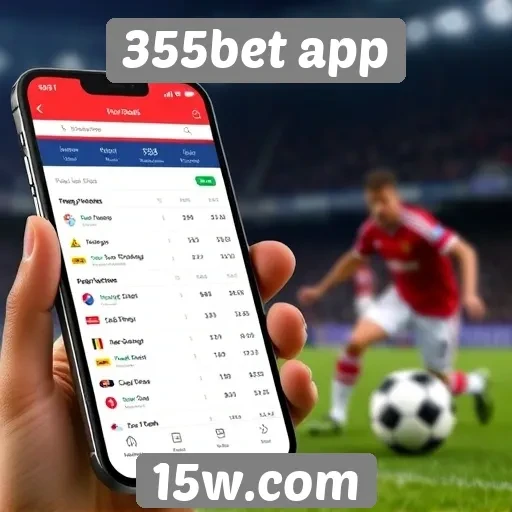 Comparação de odds no 355bet app